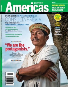 Americas Quarterly.Vol.8.No.2 cover